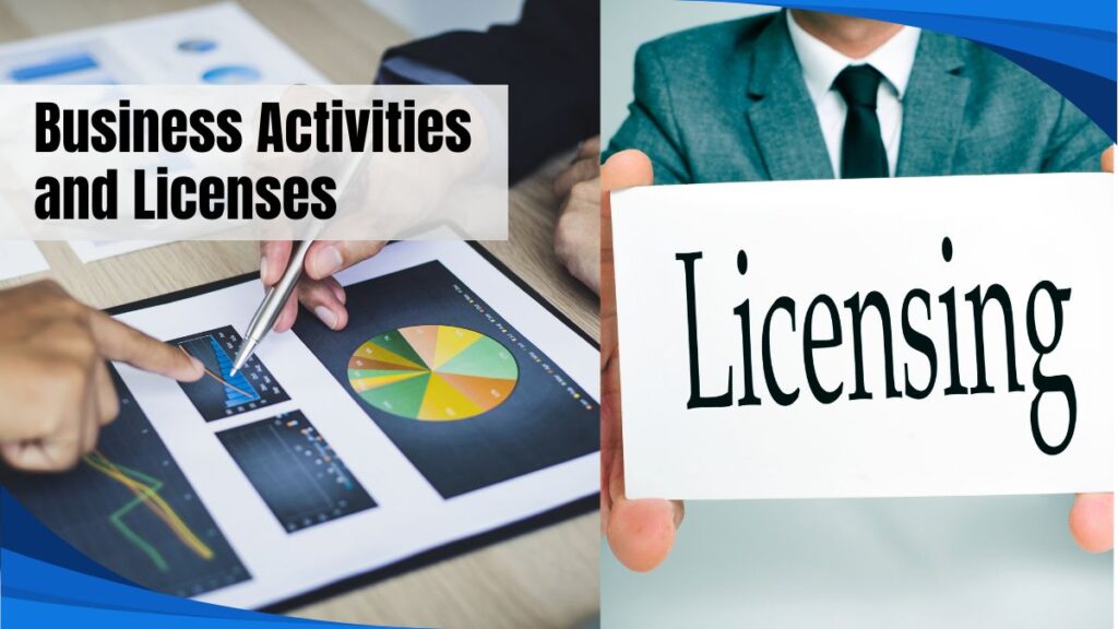 Business Activities and Licenses