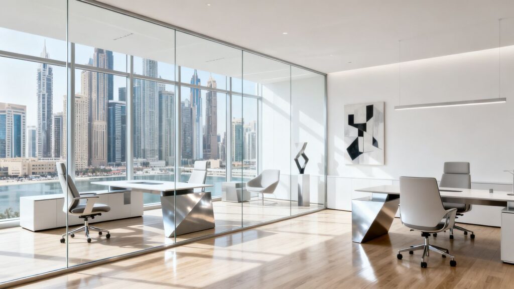 Professional office space in Dubai